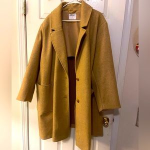 Old Navy Khaki Trench coat 4x